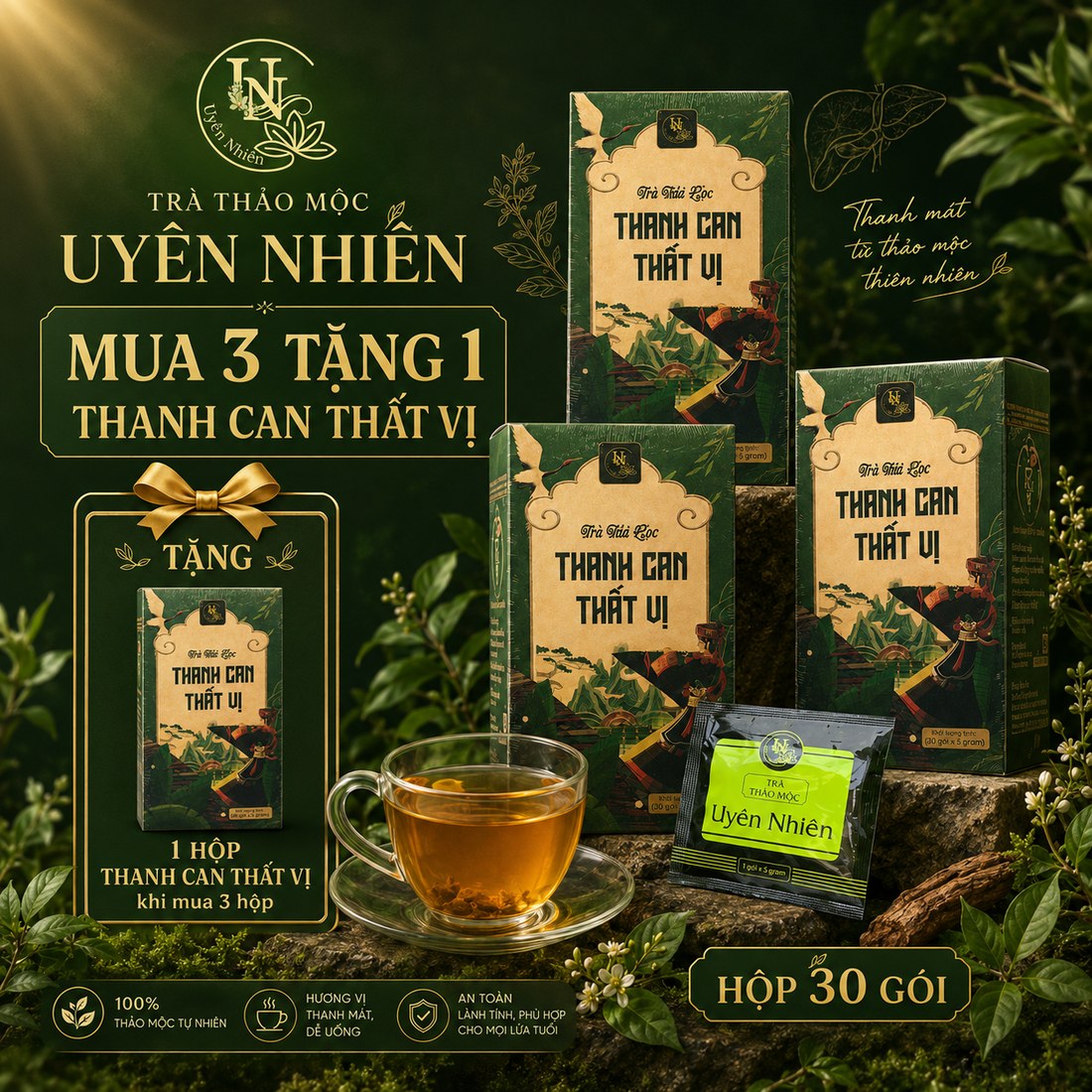 Combo 4 hộp — Mua 3 tặng 1
